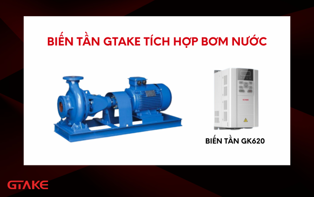 Biến tần GTAKE tích hợp máy bơm nước