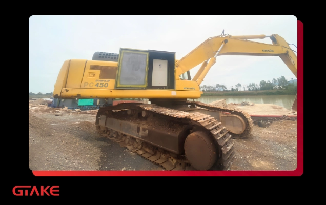 Hoán cải máy xúc điện Komatsu PC450-7