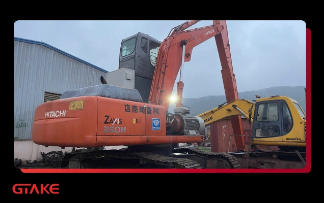 Lợi ích hoán cải máy xúc Hitachi ZX350-1 sang động cơ điện