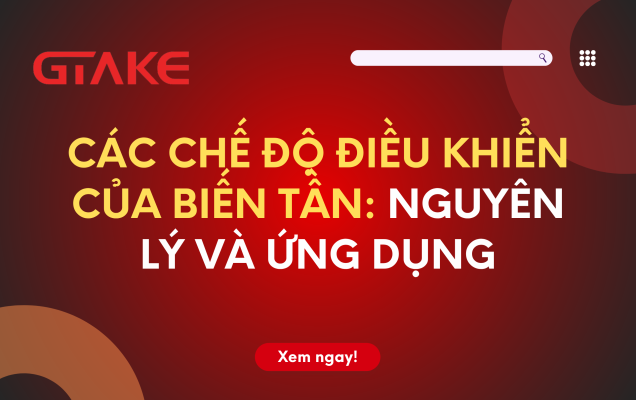 Các chế độ điều khiển của biến tần