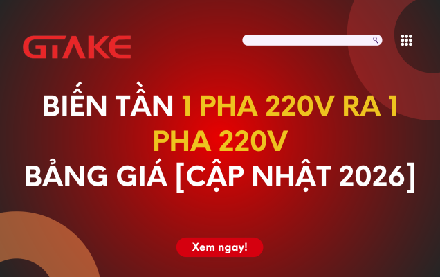 biến tần 1 pha 220V ra 1 pha 220V